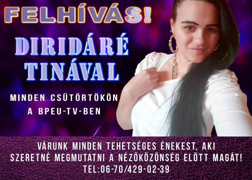 Mulatós show Tinával - szombat - 20.00-kor jelentkezés:mulatostina@gmail.com